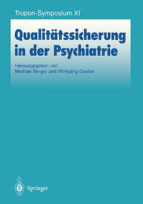 Berger / Gaebel | Qualitätssicherung in der Psychiatrie | E-Book | sack.de