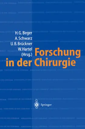 Beger / Schwarz / Brückner |  Forschung in der Chirurgie | eBook | Sack Fachmedien