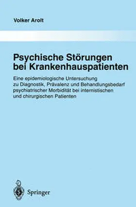 Arolt |  Psychische Störungen bei Krankenhauspatienten | eBook | Sack Fachmedien