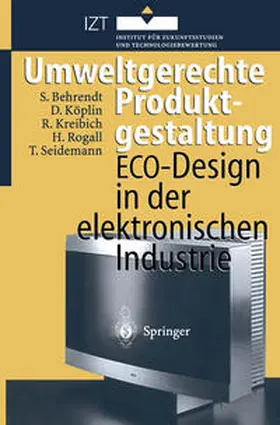 Behrendt / Köplin / Kreibich |  Umweltgerechte Produktgestaltung | eBook | Sack Fachmedien