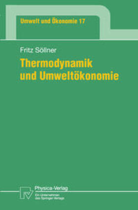 Söllner |  Thermodynamik und Umweltökonomie | eBook | Sack Fachmedien