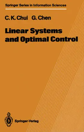 Chui / Chen |  Linear Systems and Optimal Control | eBook | Sack Fachmedien