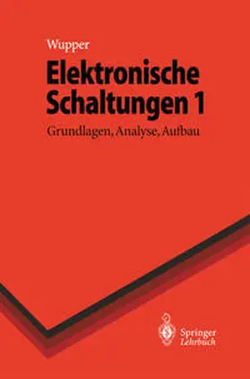 Wupper / Niemeyer |  Elektronische Schaltungen 1 | eBook | Sack Fachmedien