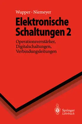 Wupper / Niemeyer |  Elektronische Schaltungen 2 | eBook | Sack Fachmedien