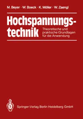 Beyer / Boeck / Möller |  Hochspannungstechnik | eBook | Sack Fachmedien