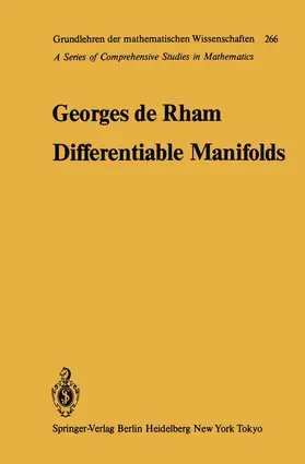 Rham |  Differentiable Manifolds | Buch |  Sack Fachmedien