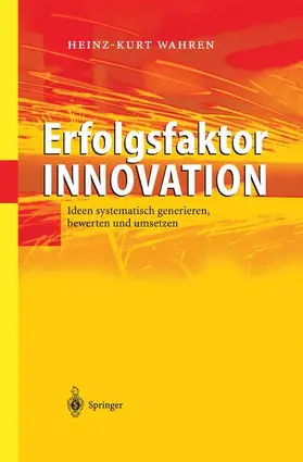 Wahren |  Erfolgsfaktor Innovation | Buch |  Sack Fachmedien