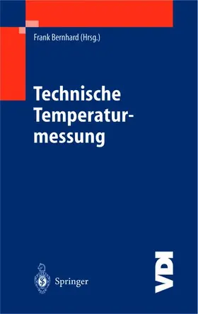 Bernhard |  Technische Temperaturmessung | Buch |  Sack Fachmedien