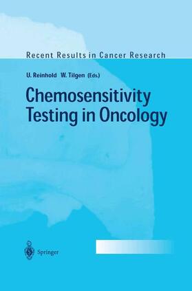 Tilgen / Reinhold |  Chemosensitivity Testing in Oncology | Buch |  Sack Fachmedien