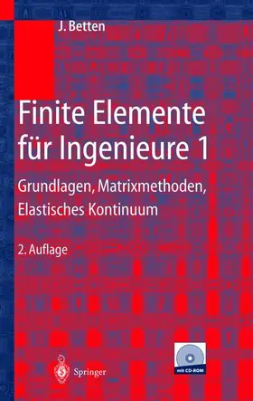 Betten |  Finite Elemente für Ingenieure 1 | Buch |  Sack Fachmedien