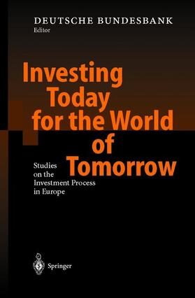  Investing Today for the World of Tomorrow | Buch |  Sack Fachmedien