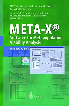 Frank / Köster / Lorek |  META-X®-Software for Metapopulation Viability Analysis | Buch |  Sack Fachmedien