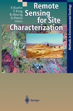 Kuehn / King / Hoerig |  Remote Sensing for Site Characterization | Buch |  Sack Fachmedien