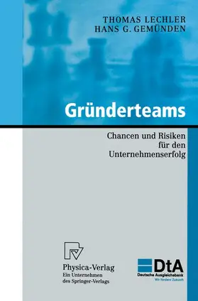 Gemünden / Lechler |  Gründerteams | Buch |  Sack Fachmedien