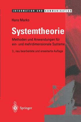 Marko |  Systemtheorie | Buch |  Sack Fachmedien