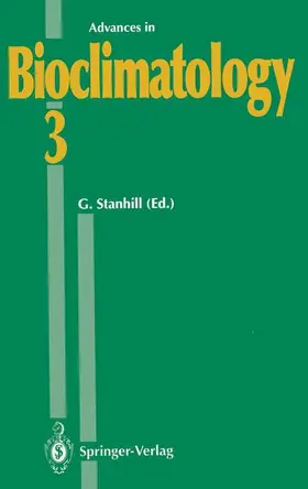  Advances in Bioclimatology | Buch |  Sack Fachmedien