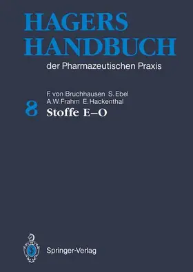 Bruchhausen / Hager / Ebel |  Hagers Handbuch der Pharmazeutischen Praxis | Buch |  Sack Fachmedien