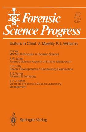  Forensic Science Progress | Buch |  Sack Fachmedien