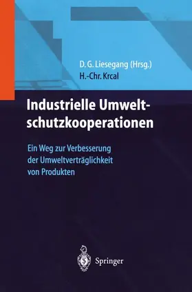 Krcal / Liesegang |  Industrielle Umweltschutzkooperationen | Buch |  Sack Fachmedien