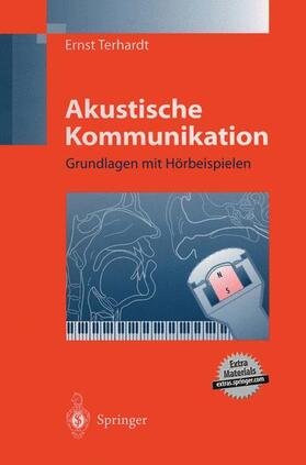 Terhardt |  Akustische Kommunikation | Buch |  Sack Fachmedien