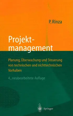 Rinza |  Projektmanagement | Buch |  Sack Fachmedien