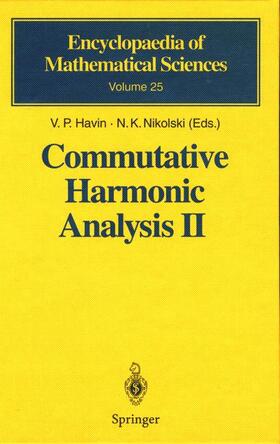 Havin / Nikolski |  Commutative Harmonic Analysis II | Buch |  Sack Fachmedien