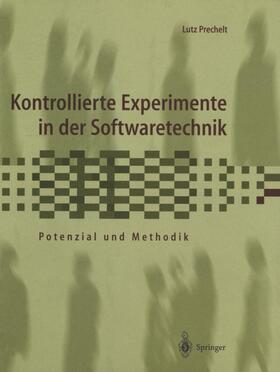 Prechelt |  Kontrollierte Experimente in der Softwaretechnik | Buch |  Sack Fachmedien