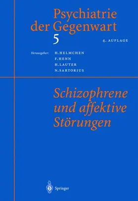 Helmchen / Sartorius / Henn |  Psychiatrie der Gegenwart 5 | Buch |  Sack Fachmedien