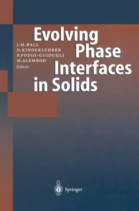 Ball / Kinderlehrer / Slemrod |  Fundamental Contributions to the Continuum Theory of Evolving Phase Interfaces in Solids | Buch |  Sack Fachmedien