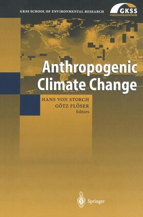 Storch |  Anthropogenic Climate Change | Buch |  Sack Fachmedien