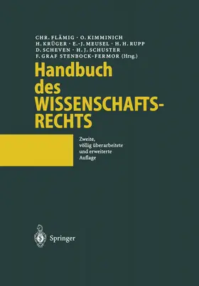 Flämig / Kimminich / Krüger |  Handbuch des Wissenschaftsrechts | Buch |  Sack Fachmedien