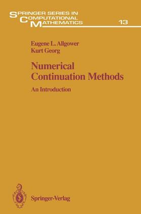 Georg / Allgower |  Numerical Continuation Methods | Buch |  Sack Fachmedien