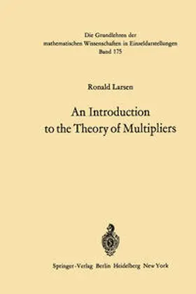 Larsen |  An Introduction to the Theory of Multipliers | eBook | Sack Fachmedien