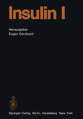 Dörzbach |  Insulin | Buch |  Sack Fachmedien