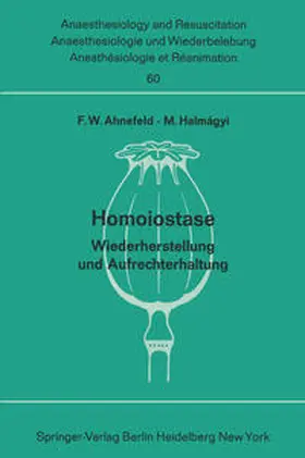 Ahnefeld / Halm;&AAa;gyi |  Homoiostase | eBook | Sack Fachmedien