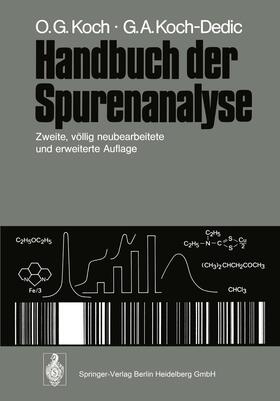 Koch-Dedic / Koch |  Handbuch der Spurenanalyse | Buch |  Sack Fachmedien