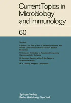 Arber / Braun / Rott |  Current Topics in Microbiology and Immunology | eBook | Sack Fachmedien