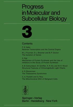 Rhoads |  Progress in Molecular and Subcellular Biology 3 | Buch |  Sack Fachmedien