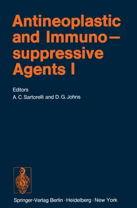 Johns / Sartorelli |  Antineoplastic and Immunosuppressive Agents | Buch |  Sack Fachmedien