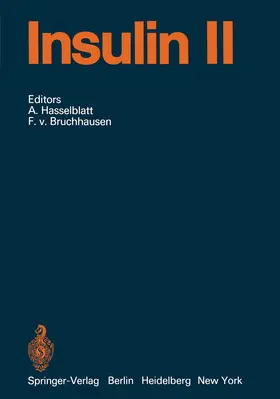 Bruchhausen / Hasselblatt |  Insulin | Buch |  Sack Fachmedien