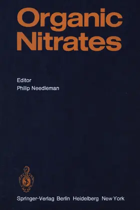 Needleman |  Organic Nitrates | Buch |  Sack Fachmedien