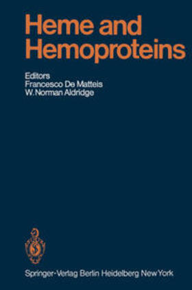 Bock / Aldridge / Rayner |  Heme and Hemoproteins | eBook | Sack Fachmedien