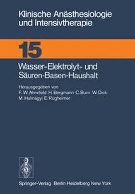 Ahnefeld |  Wasser-Elektrolyt- und Säuren-Basen-Haushalt | eBook | Sack Fachmedien