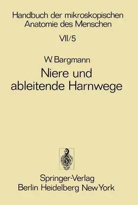 Bargmann |  Niere und ableitende Harnwege | Buch |  Sack Fachmedien