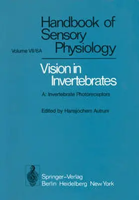 Autrum / Bennet / Snyder |  Comparative Physiology and Evolution of Vision in Invertebrates | eBook | Sack Fachmedien