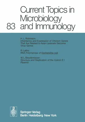  Current Topics in Microbiology and Immunology | Buch |  Sack Fachmedien