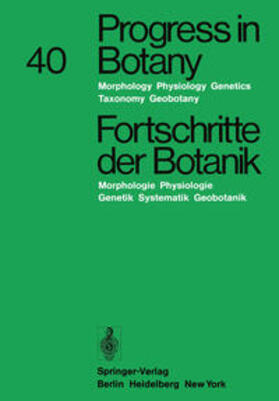 Ellenberg / Esser / Merxmüller |  Progress in Botany/Fortschritte der Botanik | eBook | Sack Fachmedien