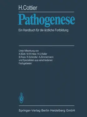 Cottier |  Pathogenese | eBook | Sack Fachmedien