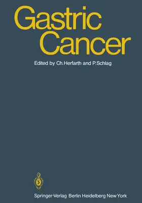 Schlag / Herfarth |  Gastric Cancer | Buch |  Sack Fachmedien