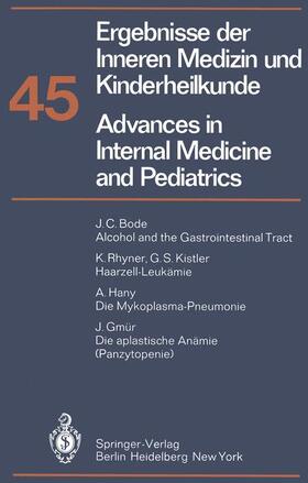 Frick / Prader / Harnack |  Ergebnisse der Inneren Medizin und Kinderheilkunde / Advances in Internal Medicine and Pediatrics | Buch |  Sack Fachmedien